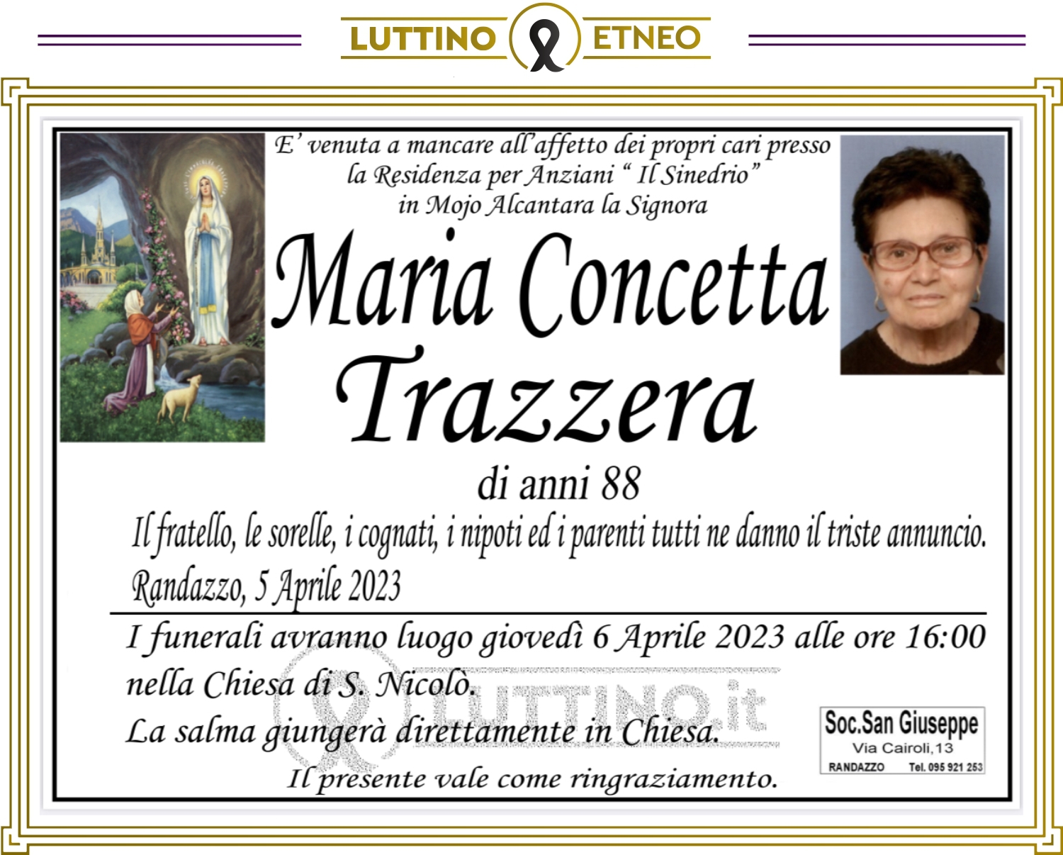 Maria Concetta  Trazzera